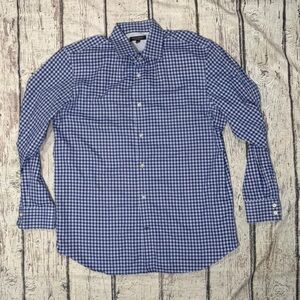 Banana Republic Preppy Checkered Men's Slim Fit Button Down Shirt